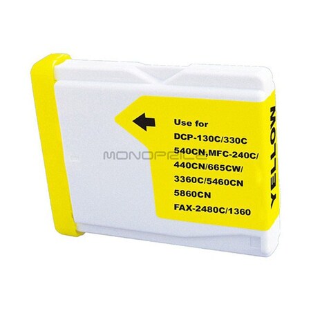 Monoprice compatible Brother LC51Y inkjet- yellow 9609